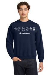 Image of DHS Fall Unisex Fleece Crewneck