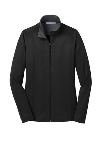 Port Authority Ladies Vertical Texture Full-Zip Jacket image thumbnail