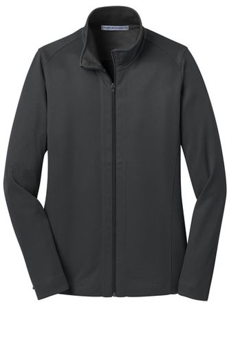 Port Authority Ladies Vertical Texture Full-Zip Jacket image thumbnail