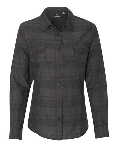 Women's Long Sleeve Plaid Shirt  image thumbnail