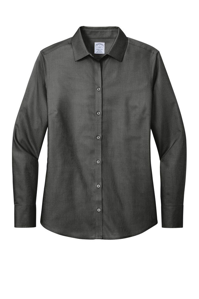 Brooks Brothers Women's Wrinkle-Free Stretch Nailhead Shirt  primary image