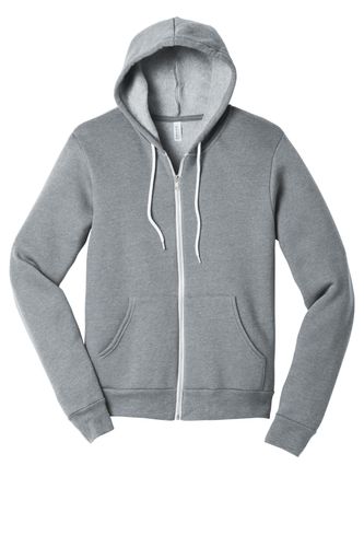 BELLA+CANVAS Unisex Sponge Fleece Full-Zip Hoodie image thumbnail
