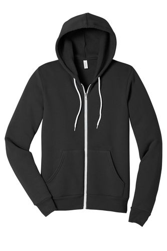 BELLA+CANVAS Unisex Sponge Fleece Full-Zip Hoodie image thumbnail
