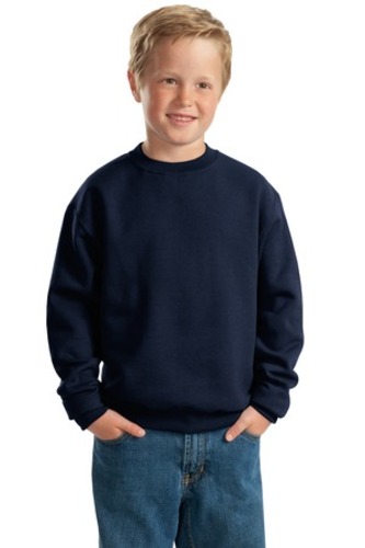 JERZEES® - Youth NuBlend® Crewneck Sweatshirt  image thumbnail