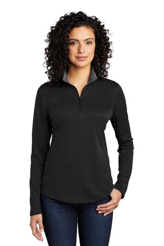 Port Authority Ladies Silk Touch Performance 1/4-Zip image thumbnail