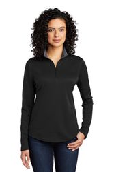 Image of Port Authority Ladies Silk Touch Performance 1/4-Zip