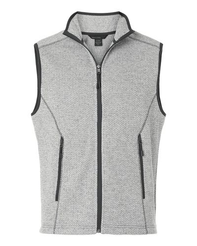 Men's Jasper Jacquard Fleece Vest image thumbnail