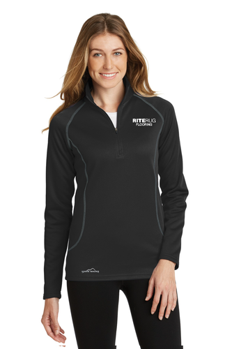 Eddie Bauer Ladies Smooth Fleece 1/2-Zip EB2370 image thumbnail
