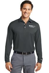 Image of Nike Long Sleeve Dri-Fit Stretch Tech Polo 466364