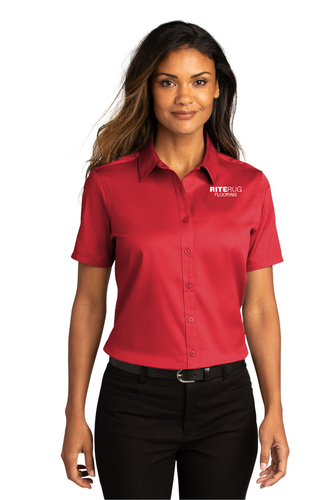 Port Authority Ladies Short Sleeve Superpro React Twill Shirt LW809 image thumbnail