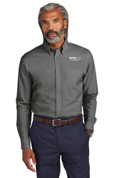 Image of Brooks Brothers Wrinkle-Free Stretch Pinpoint Shirt BB18000