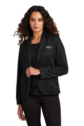 Image of Mercer+Mettle Womens Relaxed Knit Blazer MM3031