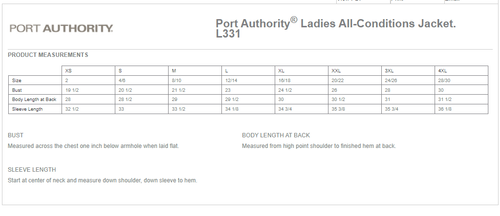 Port Authority All-Conditions Jacket - Ladies image thumbnail