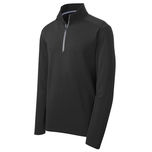 Sport-Tek Sport-Wick Textured 1/4-Zip Pullover image thumbnail