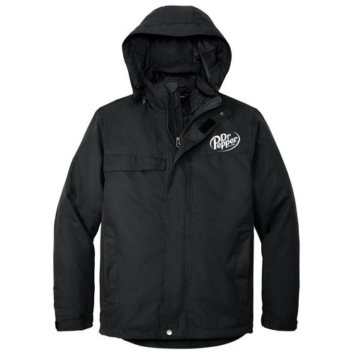 Port Authority Herringbone 3-in-1 Parka image thumbnail