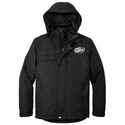 Image of Port Authority Herringbone 3-in-1 Parka