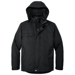 Image of Port Authority Herringbone 3-in-1 Parka
