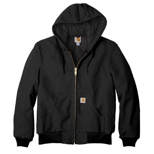 Carhartt Quilted-Flannel-Lined Duck Active Jacket image thumbnail