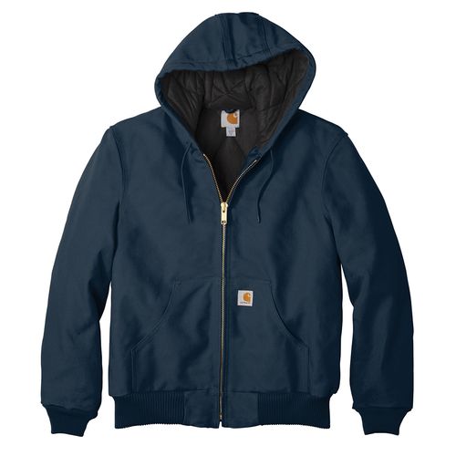 Carhartt Quilted-Flannel-Lined Duck Active Jacket image thumbnail