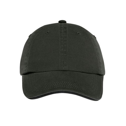 Port Authority Sandwich Bill Cap with Striped Closure image thumbnail