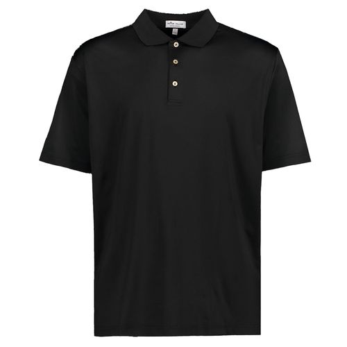 Peter Millar Mens Solid Perf Polo image thumbnail