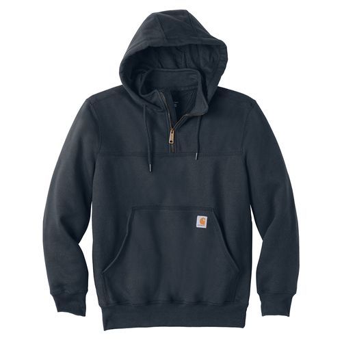 Carhartt Rain Defender Paxton Heavyweight Hooded Zip Mock Sweatshirt image thumbnail