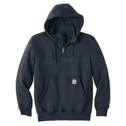 Image of Carhartt Rain Defender Paxton Heavyweight Hooded Zip Mock Sweatshirt