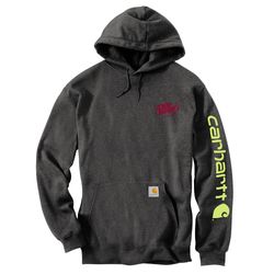 Image of Carhartt Midweight Hooded Logo Sweatshirt