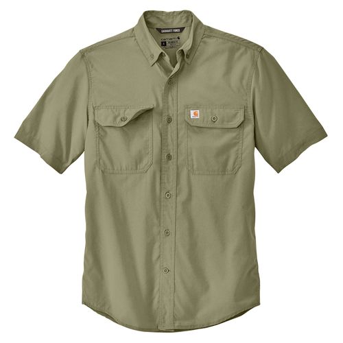 Carhartt Driver's Shirt: Carhartt Force Solid Short Sleeve Shirt image thumbnail