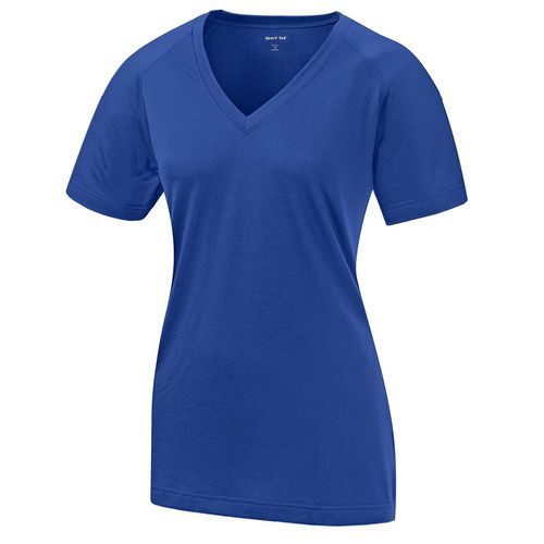 Sport-Tek Ladies Ultimate Performance V-Neck image thumbnail