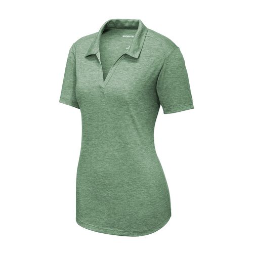 Sport-Tek Ladies PosiCharge Tri-Blend Wicking Polo  image thumbnail