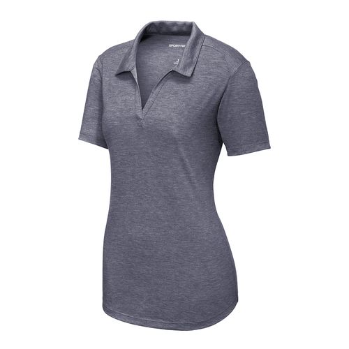Sport-Tek Ladies PosiCharge Tri-Blend Wicking Polo  image thumbnail