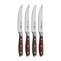 Image of Messermeister Avanta Pakkawood 4-Pc Fine Edge Steak Knife Set