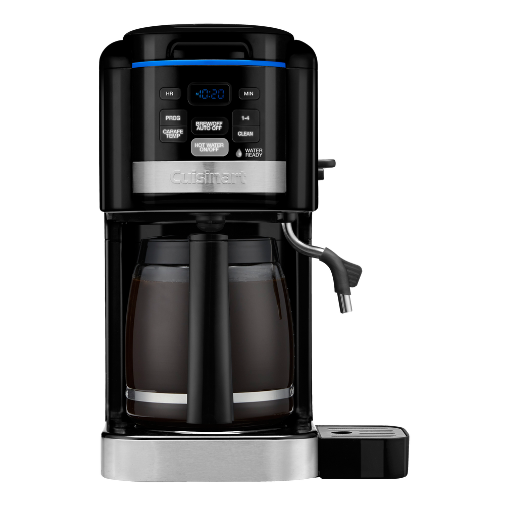 Cuisinart Coffee Plus 12-Cup Coffeemaker and Hot Water System, Black/Stainless primary image