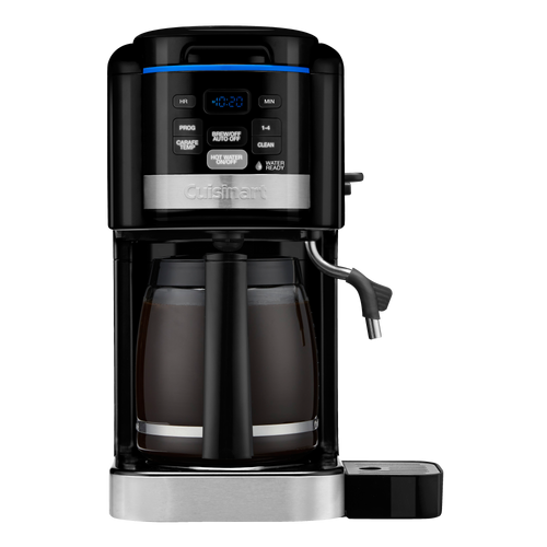 Cuisinart Coffee Plus 12-Cup Coffeemaker and Hot Water System, Black/Stainless image thumbnail