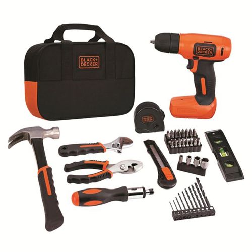 Black & Decker 8V MAX Lithium-ion Drill/Driver Project Kit image thumbnail