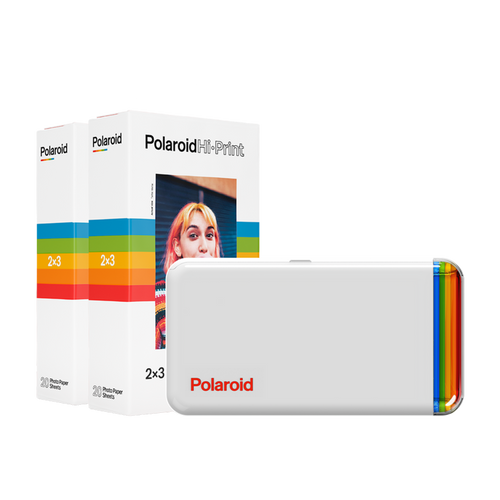 Polaroid Hi-Print Everything Box White, Contains Photo Printer and 2 boxes of 20 sheet film image thumbnail