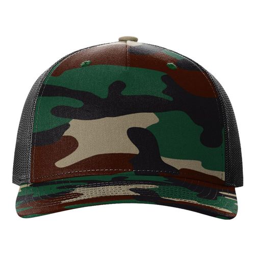 Five-Panel Printed Trucker Cap image thumbnail