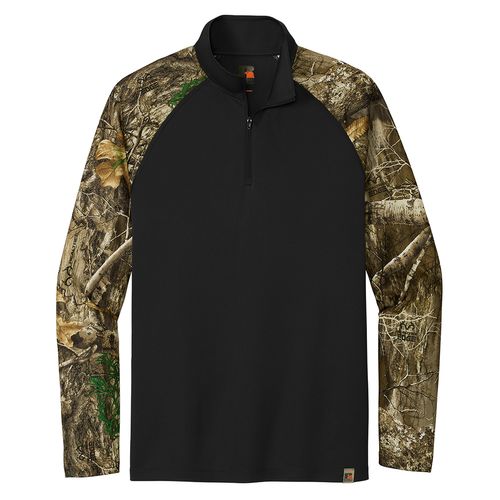 Russell Outdoors Realtree Colorblock Performance 1/4-Zip image thumbnail