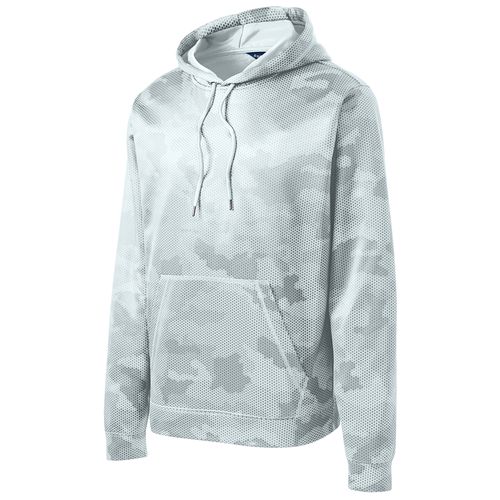 Sport-Tek Sport-Wick CamoHex Fleece Hooded Pullover image thumbnail