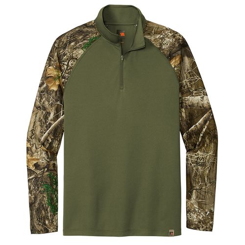 Russell Outdoors Realtree Colorblock Performance 1/4-Zip image thumbnail