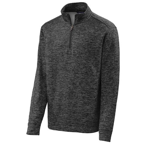 Sport-Tek PosiCharge Electric Heather Fleece 1/4-Zip Pullover image thumbnail
