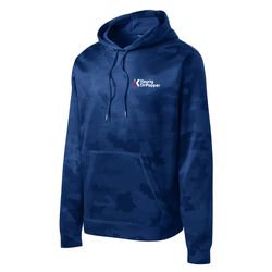 Image of Sport-Tek Sport-Wick CamoHex Fleece Hooded Pullover