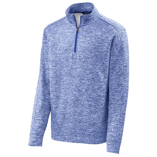 Sport-Tek PosiCharge Electric Heather Fleece 1/4-Zip Pullover image thumbnail