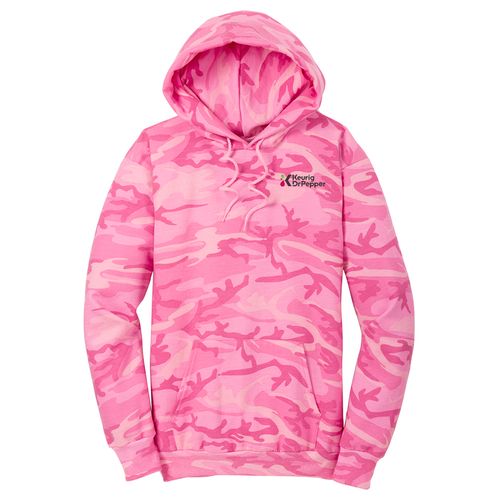 Unisex - Port & Company Core Fleece Camo Pullover Hooded Sweatshirt image thumbnail