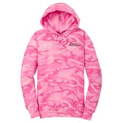 Image of Unisex - Port & Company Core Fleece Camo Pullover Hooded Sweatshirt