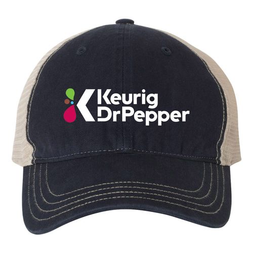 (Min 25) Richardson Garment-Washed Trucker Cap image thumbnail