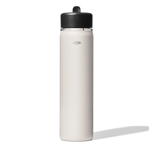 OXO Strive 24oz Wide Mouth Water Bottle w/ Straw image thumbnail