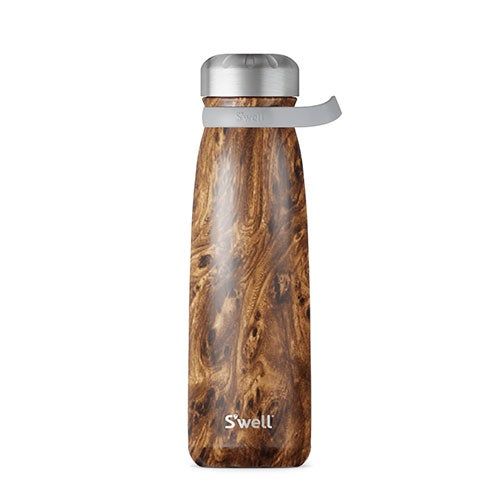 S'well 40oz Stainless Steel Traveler, Teakwood image thumbnail