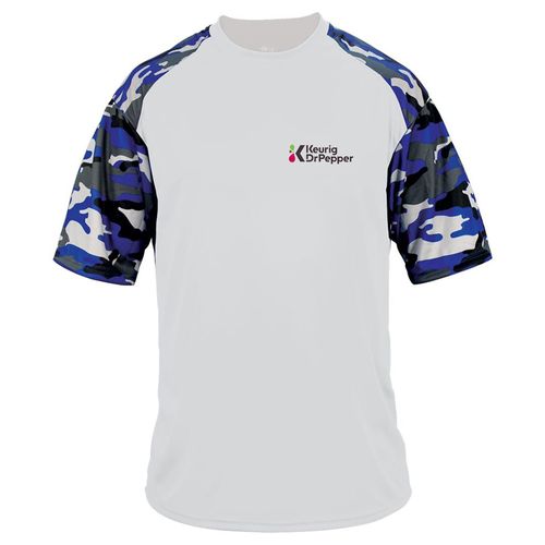 Badger Adult Camo Sport Tee image thumbnail